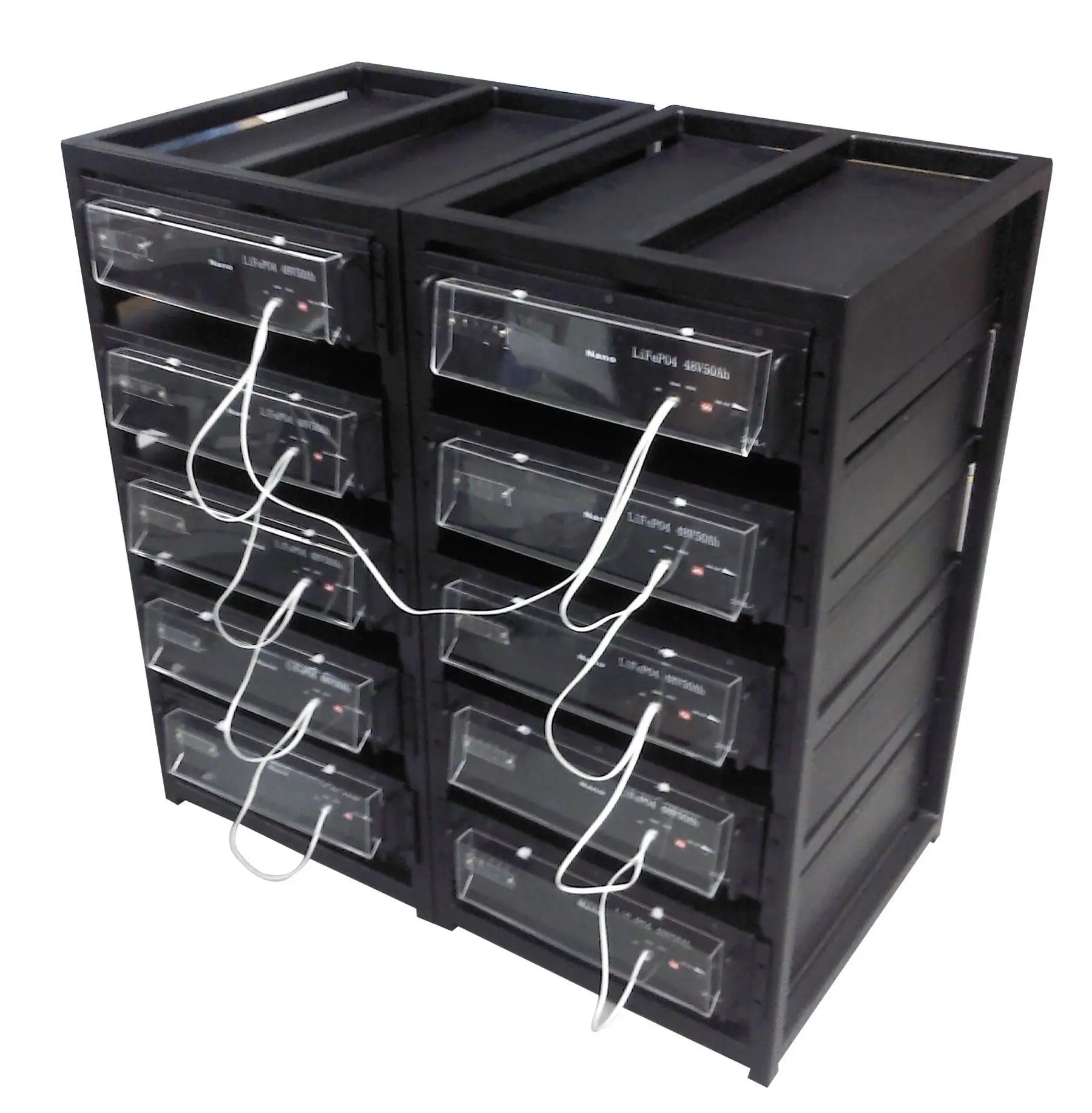 Аккумуляторы для хранилища энергии телекоммуникации, 3U, кВтч, 48 В, 50 Ач, LiFePO4 перезаряжаемая батарея для аккумуляторов базовой станции телекоммуникации