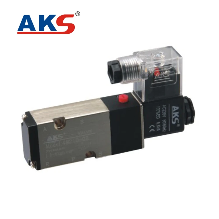 AKS 4M320 4V210 Solenoid valve 3 way position