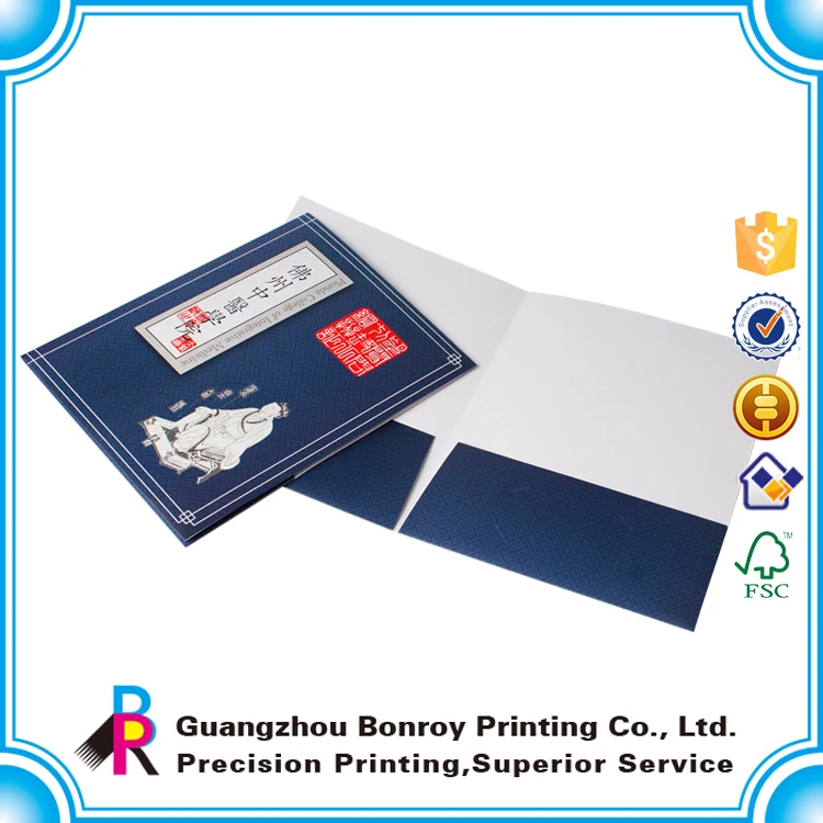 Custom Printed Presentation Folders Offset Printing Folder Presentation Folder Printing