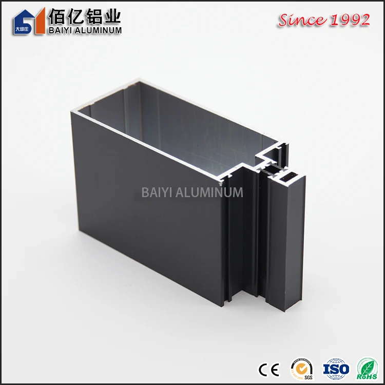 Manufacturer Unitized System Aluminum Curtain Wall Extrusion Profile Design