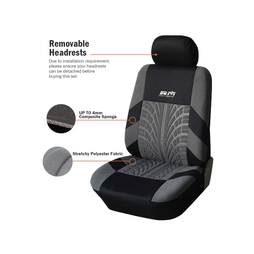 Customized Universal Leather Polyester Luxury Designer Car Seat Cover