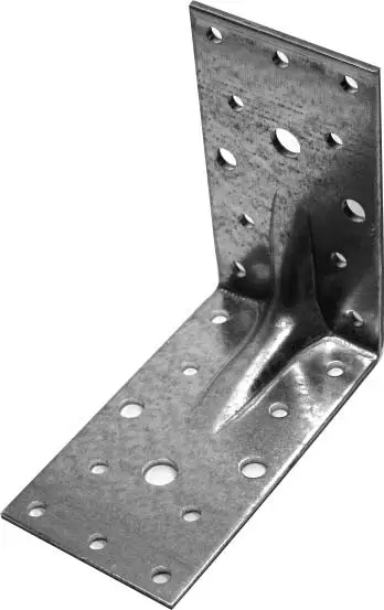 Galvanized hardware aluminum 90 degree wall mountangle bracket