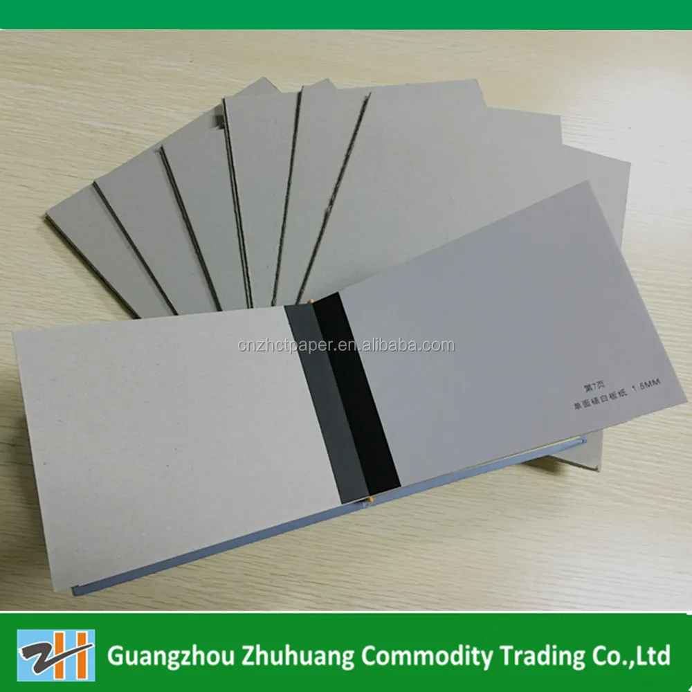 1mm,1.5mm,2mm,3mm mixed pulp laminated grey board/grey cardboard/grey chip board roll&sheet manufacturer