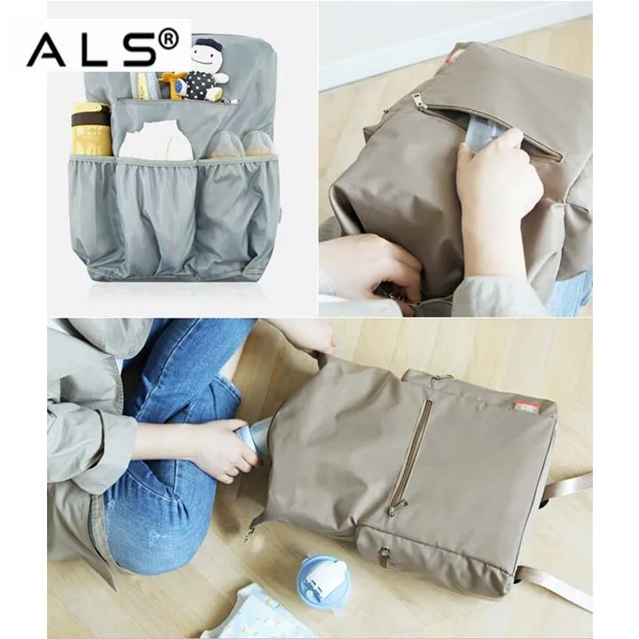 
hotsell fashion high quality multifunction travel waterproof backpack mummy baby diaper bag baby stroller bag 