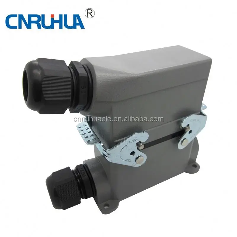 whole sales HDC-HE-016-03 16 pins heavy duty industrial connector