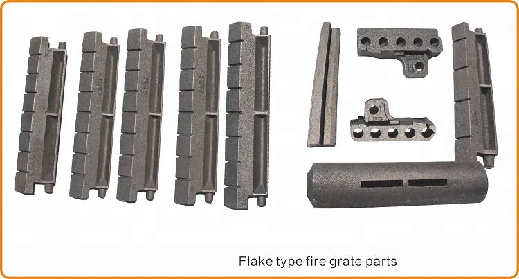 Hot Product L365mm Cast Iron Grate Bar For Large Flake Type Chain Grate Stoker Fire Furnace