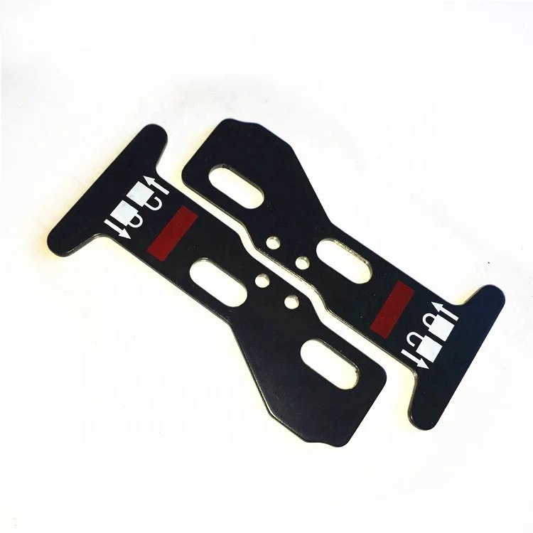 Custom Silk Screen Printed Metal Stamped Nameplate