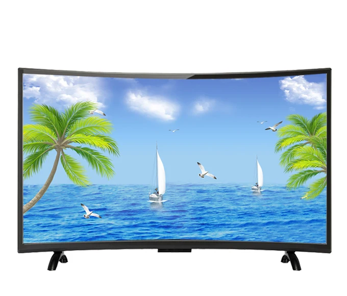 
Cheap 32/43/49/55/65 inch smart led tv 4k curved UHD televisions with wifi in China factory 