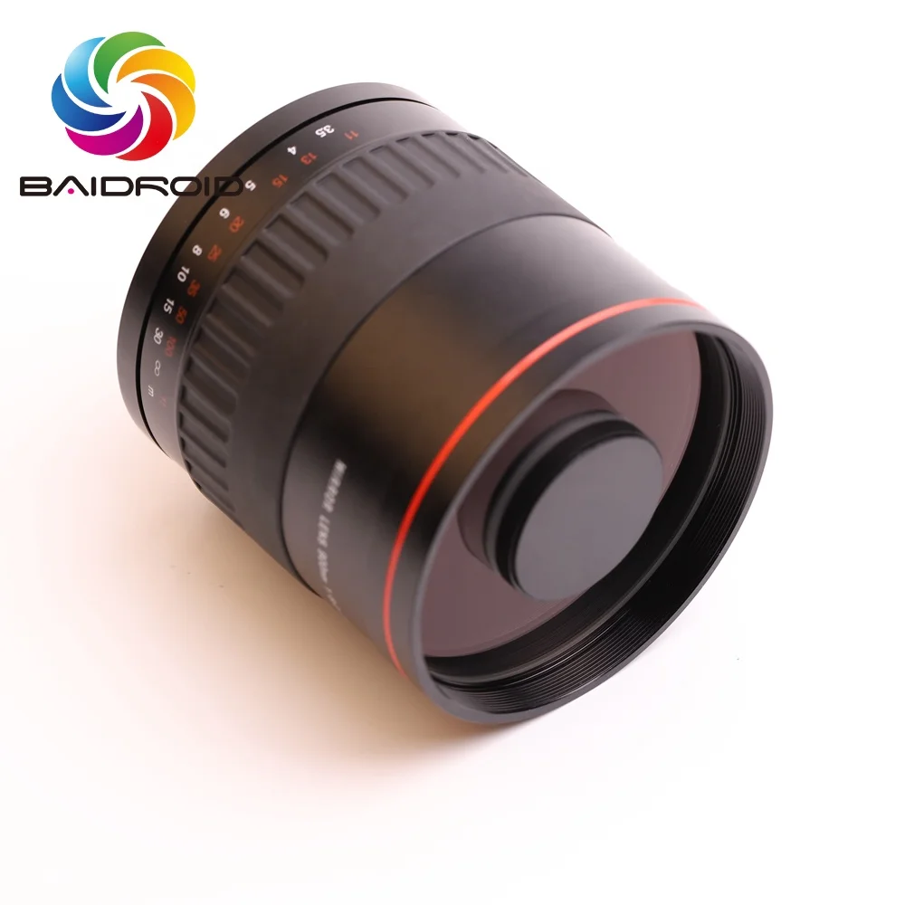 Reflex camera lens 900mm f8.0 mirror lens for dslr camera