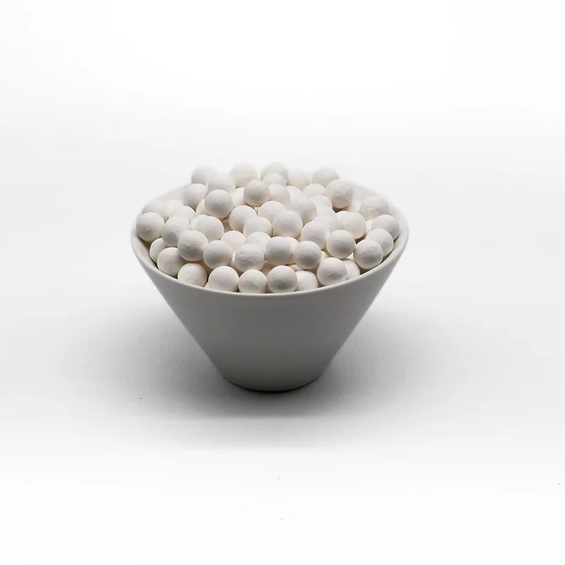 chemicals adsorbent 3-5mm activated alumina desiccant ball for fluoride removal