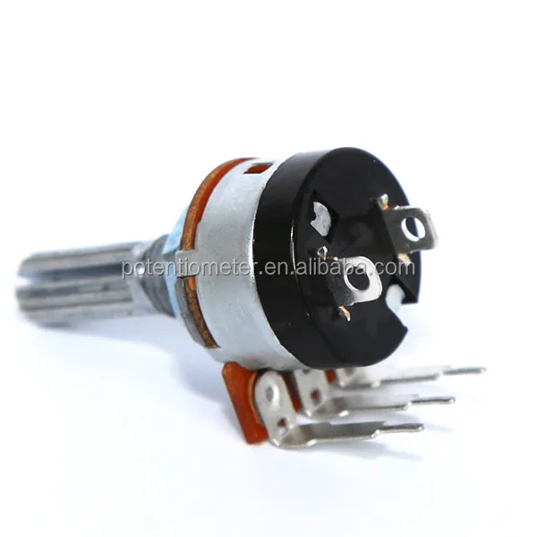 16mm linear potentiometer with switch 10k rotary potentiometer with switch