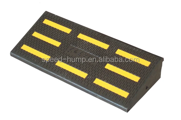 2016 Hot sale 250mm Width Rubber Mobile Loading Garage Car Ramp