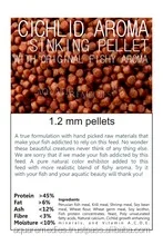 Ароматонущие гранулы CICHLID для рыбы с оригинальным ароматом доступны индивидуальные этикетки