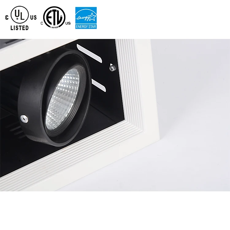 CE Round 50000h life double heads SMD 36w led multiple downlight