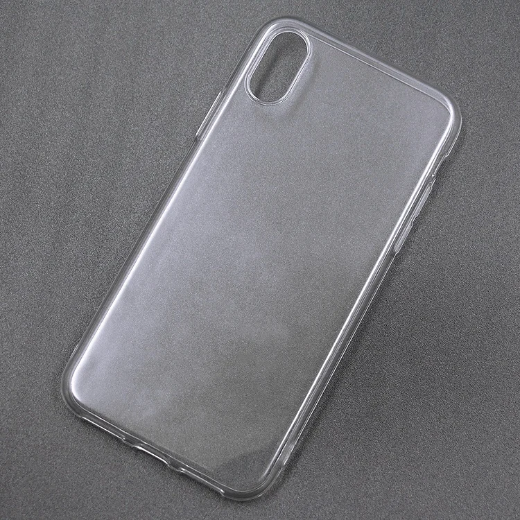 Cass Factory Wholesale !! TPU PC Material Smart Mobile Phone Clear Case For iphone X