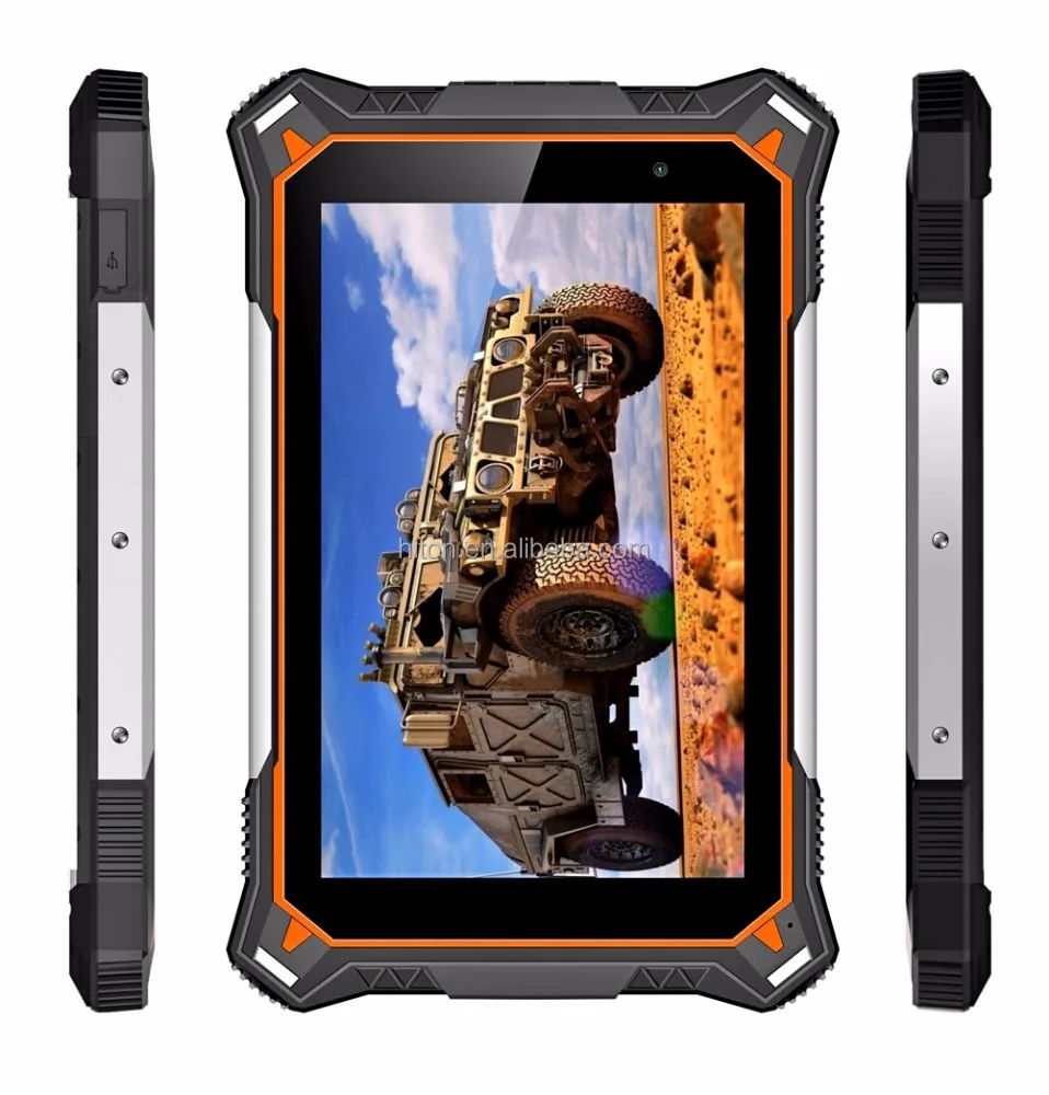 Дешевый завод 8 дюймов 10000 мАч большая батарея quad-core NFC Android 7.0 водонепроницаемый Tablet PC компьютер