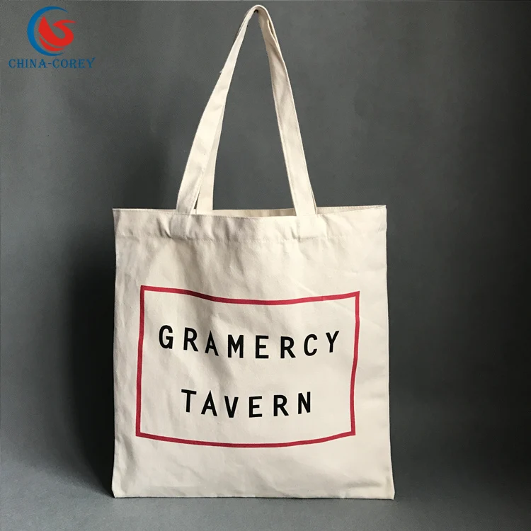 
recycle organic cotton tote shopping bag logos 