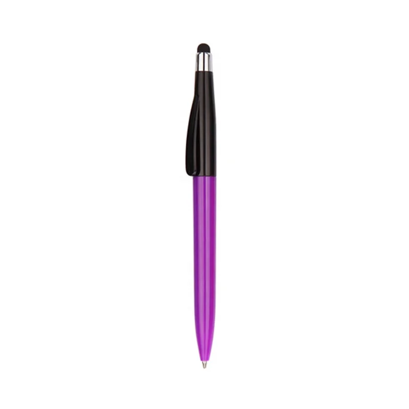 Multi-Function Stylus Pen Plastic Ball Pen with custom logo
