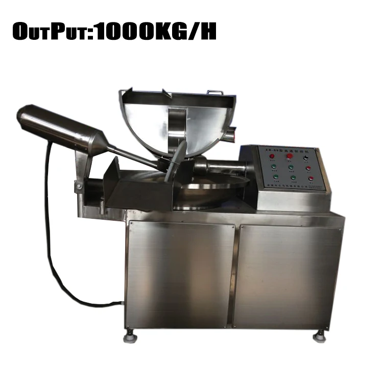 Types of meat processing and CE certified 304 stainless steel meat cutting machine