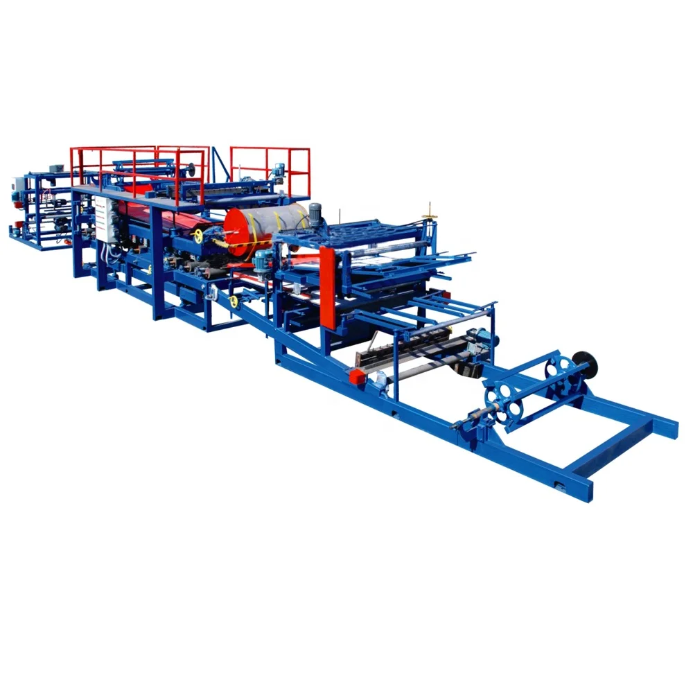 rock wool sandwich panel make machine for wall and