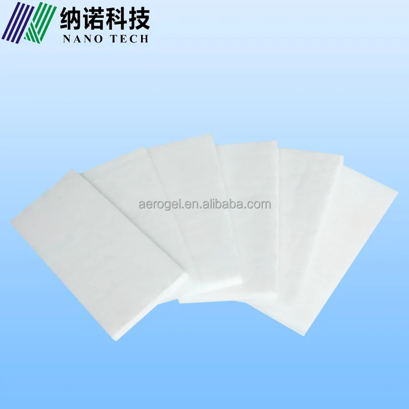 Silica Aerogel Sheets for Thermal Insulation