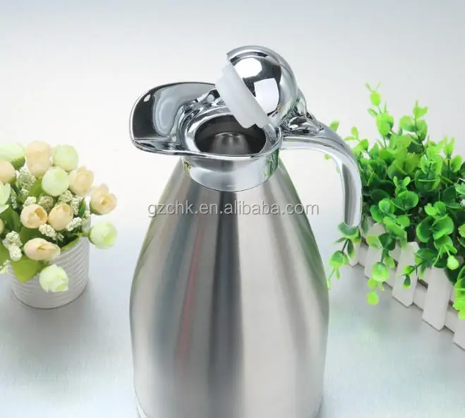 High quality stainless steel 18/10 vacuum coffee kettle CHK1.0L