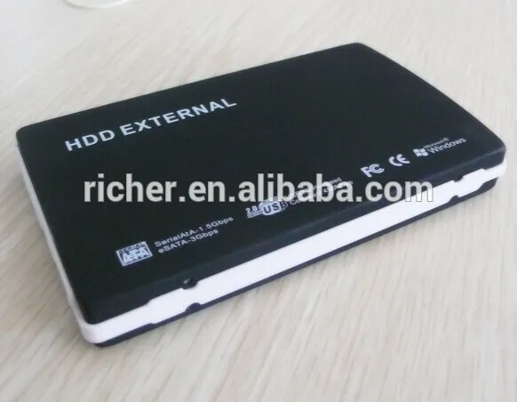 2.5 дюймовый портативный hdd корпус и жесткий диск случае