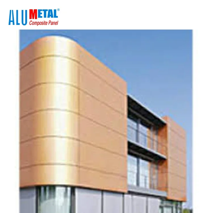 copper composite panel for exterior facade cladding acp with best malleability
