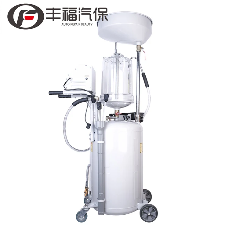 CE CERTIFICATED Multi Functional Pneumatic Electric Air Operated Waste Oil Drainer For Garage Equipment