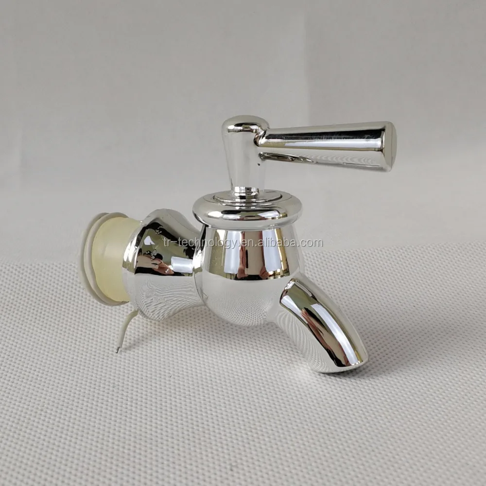 Electroplate Chromed Beverage Dispenser Faucet
