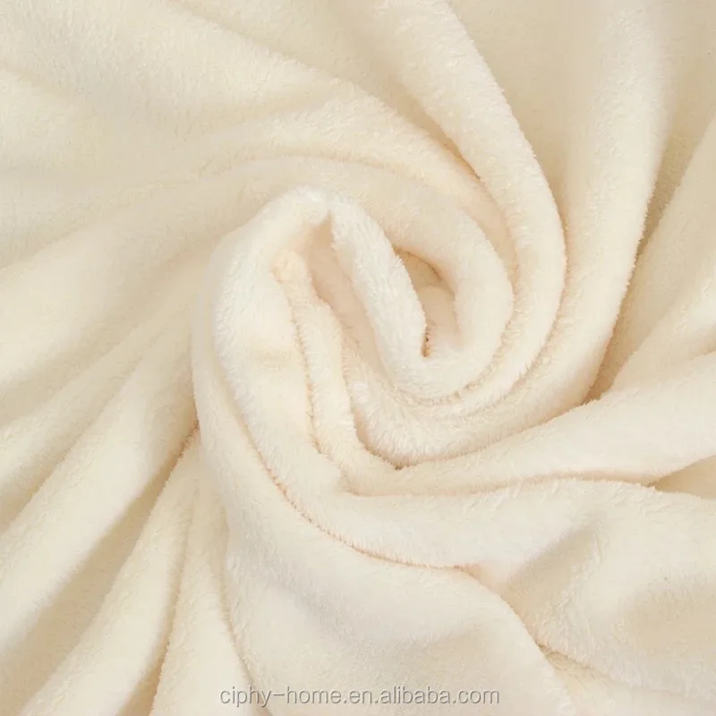 
Embroidery Plush Blanket Plush Toys Children Coral Fleece Baby Warm Blankets As Gift 