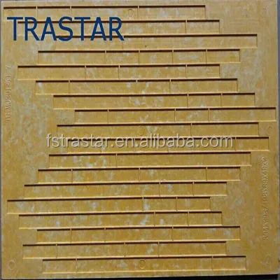 Hot sale durable mosaic grid glass mosaic paving tray template from Foshan Trastar