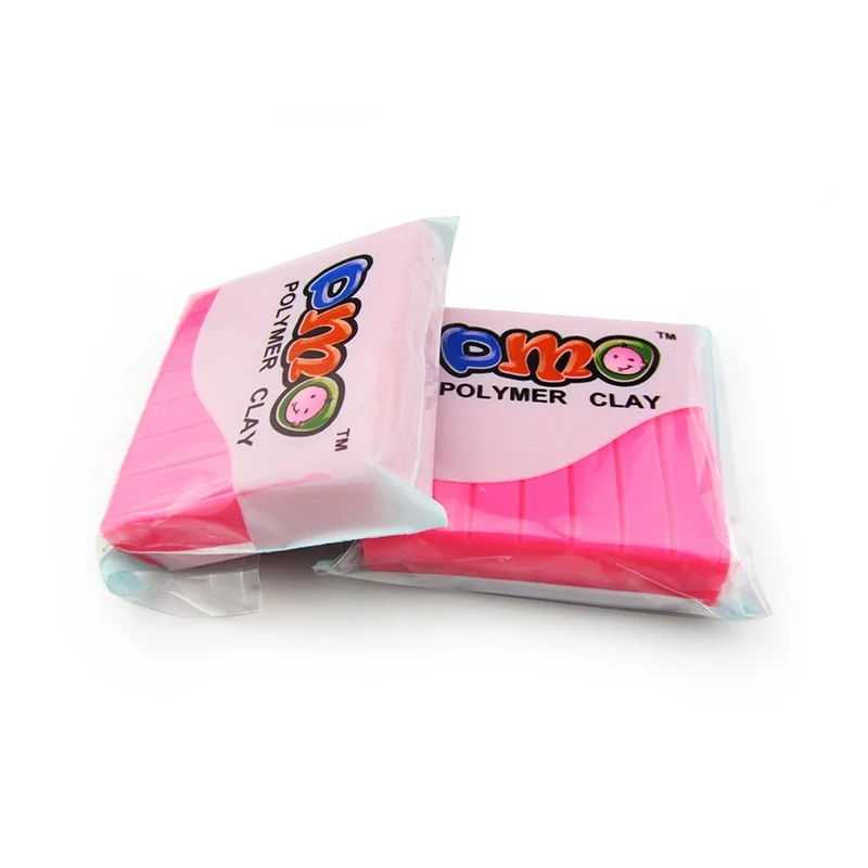 DMO Yiwu Bobao toy factory supply EN71safe 50g kids Oven Bake soft clay, starter & craftsman artists modeling polymer clay