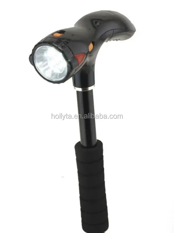 Складная трость для пожилых людей с FM-радио и светодиодной подсветкой, трость для пожилых людей