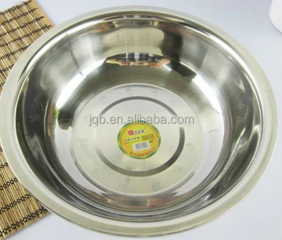 30CM Stainless steel Mirror polish hand basin & wash basin