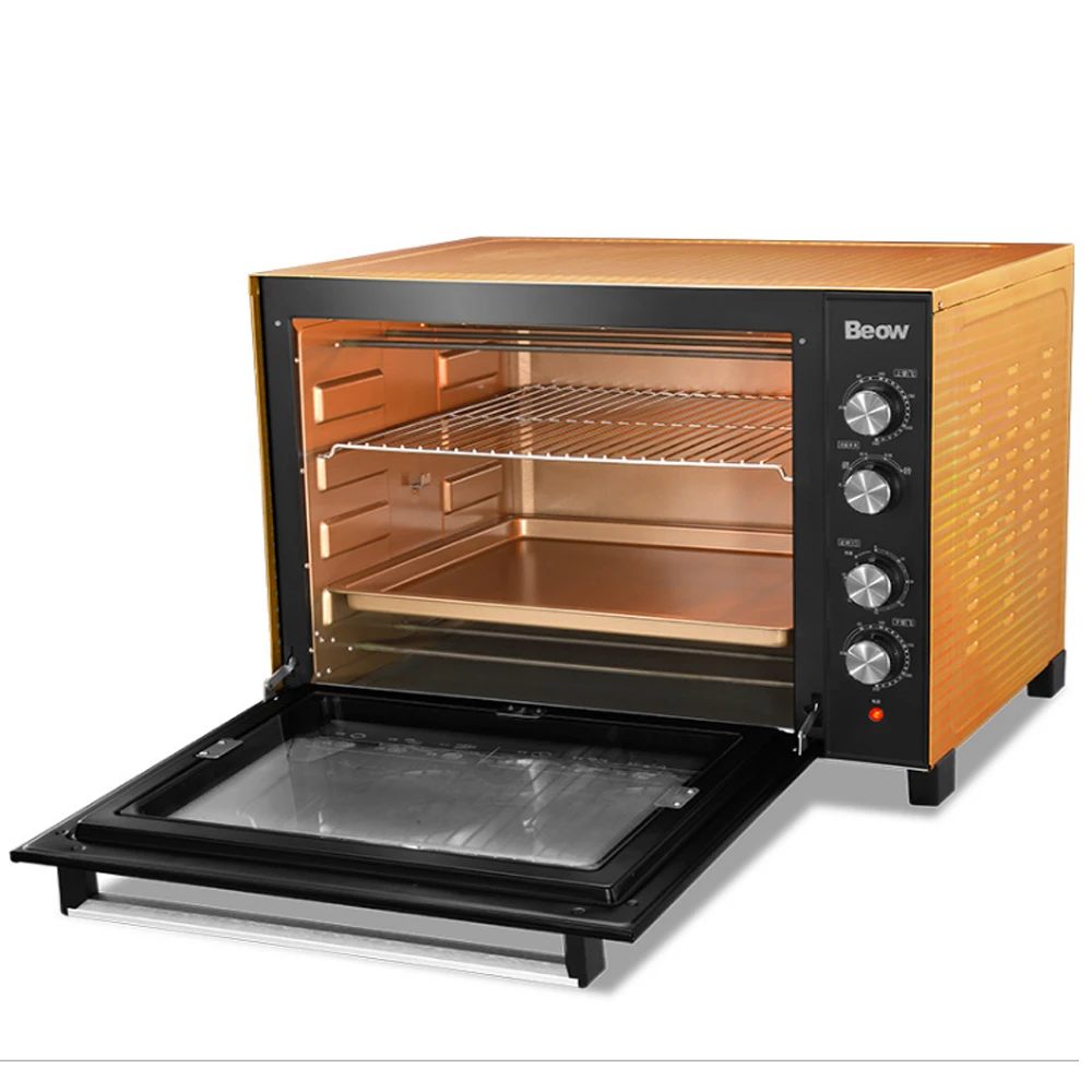 Polish Chromed Stainless Steel Countertop oven Convection Toaster Oven