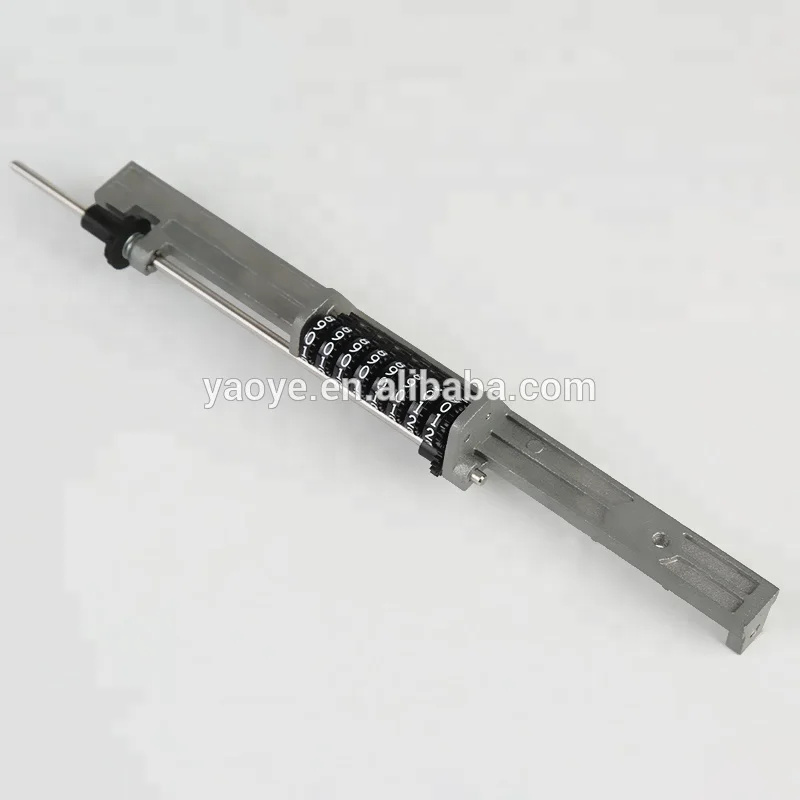 7 digit mechanical counter flowmeter register counter totalizer for fuel dispenser