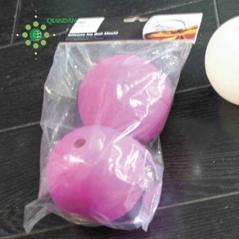 Ball Shape 3d Silicone Molds Ice Cube Tray Molds for Party Bar Kitchen