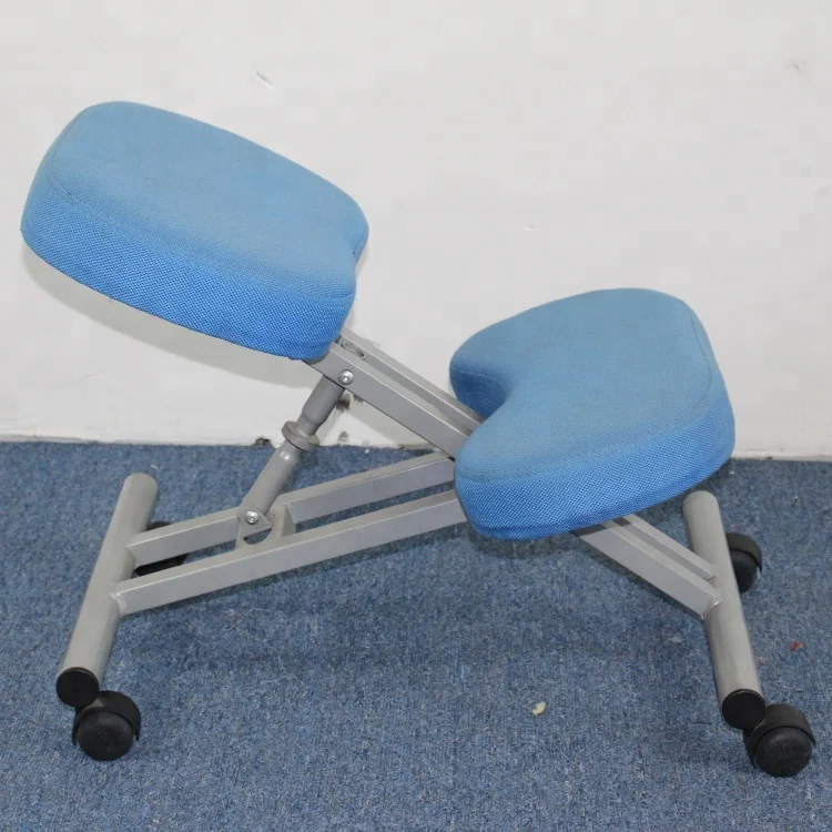 
Steel Frame Posture Correction Positive Swivel Drafting Office Ergonomic Knee High Quality Kneeling Chair 