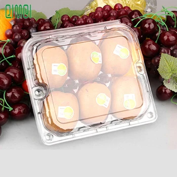 Custom clear blister clamshell  cherry tomatoes packaging box