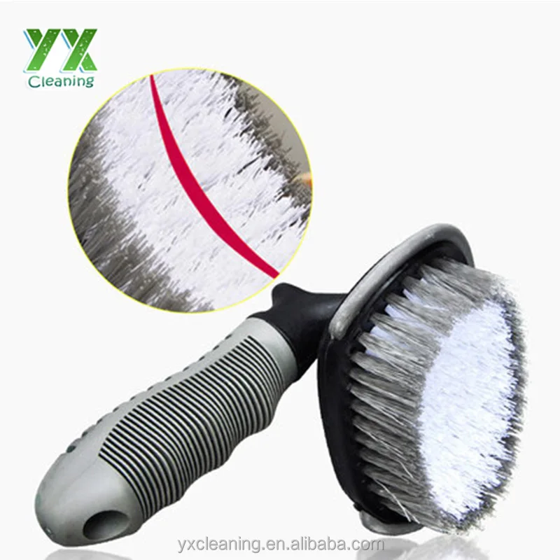 Car Brush 3 Set Auto Alloy Wheel Cleaner Rim Care Motorcycle Bike Tire Washing Brushes Tool