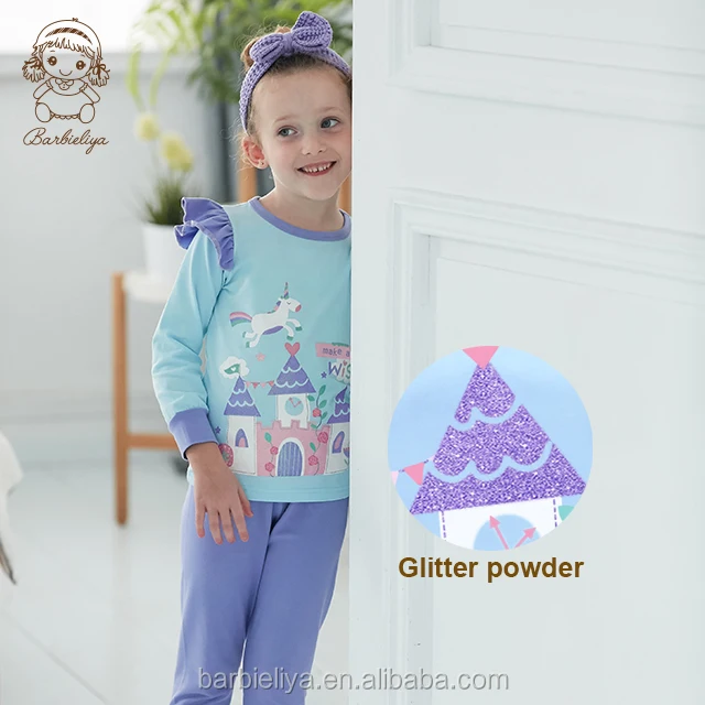 
Manufacturelong sleeve kids sleeping suit pajamas 