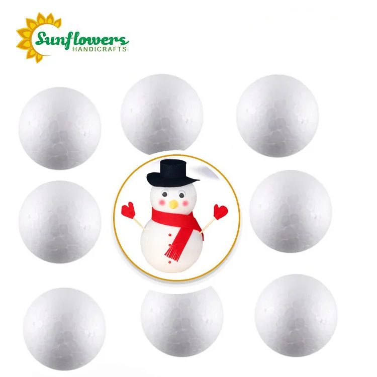 50mm styrofoam polystyrene balls for Christmas Decorations diy arts and crafts projects