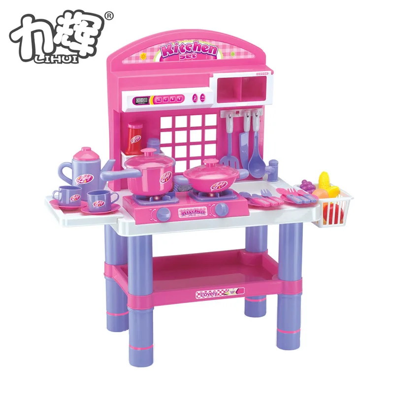 
Role Play Kids Kitchen Cooking Set Toy Juguetes Para Los Ninos 