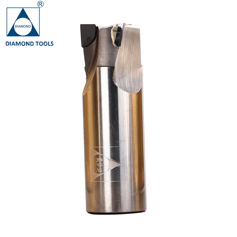 PCD end mill chamfer cutting tool