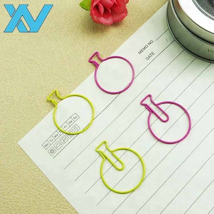 Hight Quality promotional gifts unique injector shaped medical paper clip