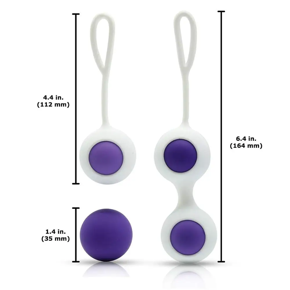 
Amazon Kegel Balls Ben Wa Balls for Women Vaginal Kegel Weights Pelvic Floor Exercise Bladder Control 