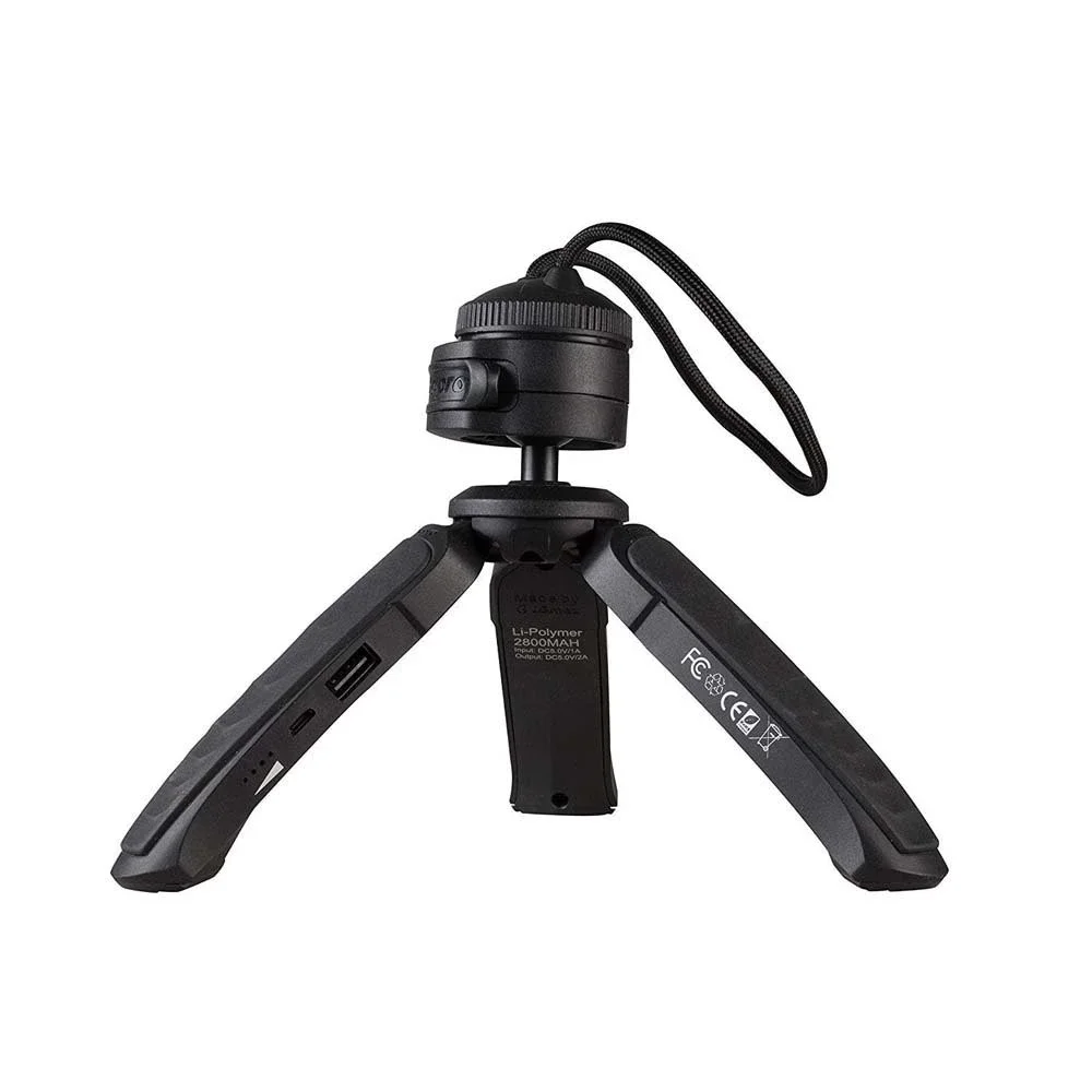 
FOTOPRO mirrorless light mini table compact camera mobile tripod stand with power bank 