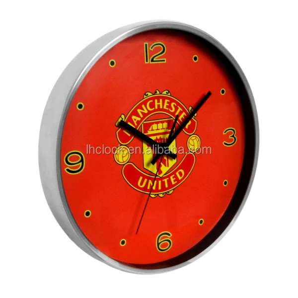 world cup football wall clock