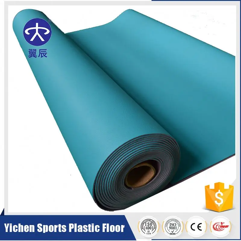 Plastic vinyl sheet pvc floor for dance floor hall for sale